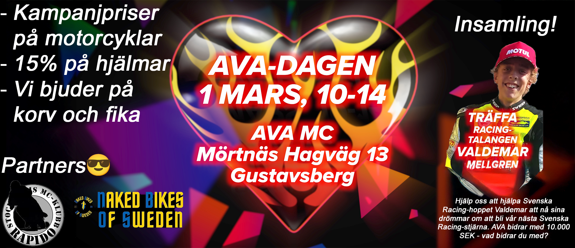 Varmt välkomna till AVA Dagen 1 Mars klockan 10-14!