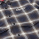 Indian Mens Herringbone Shirt, Navy