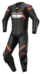 Alpinestars Skinnställ 1-pcs Missile v2 Ignition Svart/Röd Fluo Storlek 52