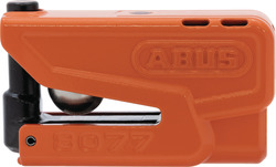 ABUS Skivbromslås 8077 2.0 Granit Detecto X-Plus 100db larmlås orange